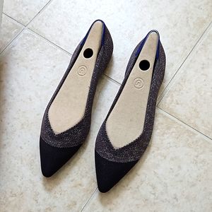 Rothy's Metalic Captoe 9.5 NIB Points